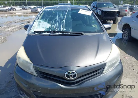 2012 Toyota Yaris Le z USA, uszkodzony, nr VIN JTDKTUD35CD520932